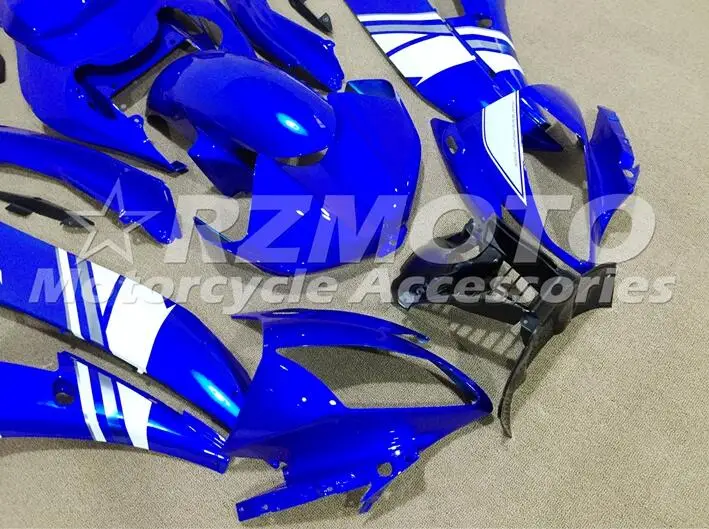 4 бесплатные подарки Новые ABS полные комплекты обтекателей для YAMAHA YZF-R6 2006 2007 Обтекатели набор YZF R6 06 07 литьевая форма на заказ синий белый