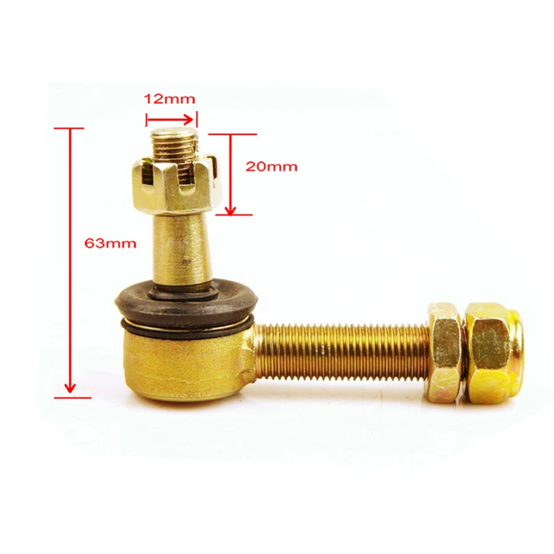 2 шт. мотоциклетный наконечник рулевой тяги для XINYANG XY500UE XY600UE ATV XY 500UE 600UE