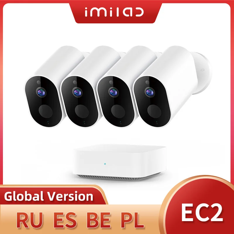 IMILAB EC2 Ip Камера 1080P HD проектор для домашнего безопасности на открытом воздухе Wi Fi