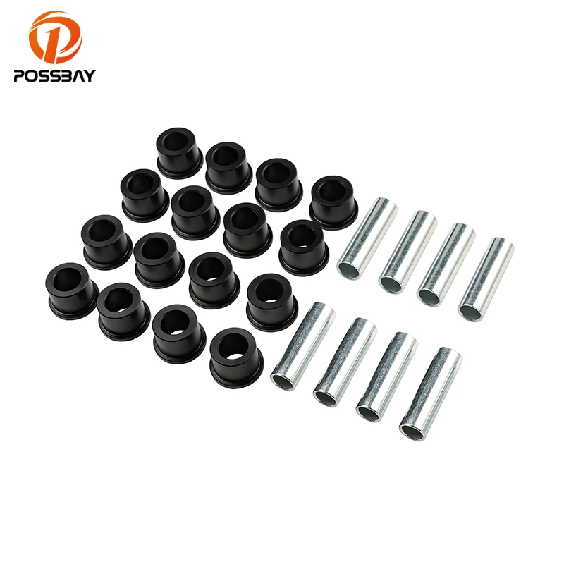 Motorcycle A Arm Bushing Kit Front Rear Plastic Black Shock Absorber