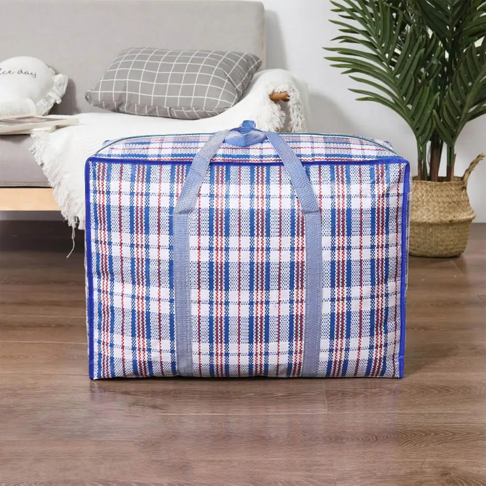 Sunisery Large Laundry Bags Durable Reusable Store Zip Bag for Laundry  Shopping Moving Storage