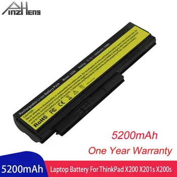 

PINZHENG Laptop Battery For Lenovo ThinkPad X200 X201s X201i X200s 42T4835 ASM 42T4537 FRU 42T4536 FRU 42T4538 Laptop Bateria