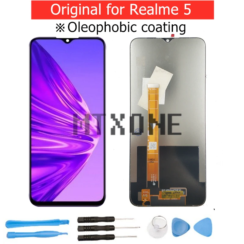 Оригинальный ЖК-дисплей для OPPO Realme 5 сенсорный экран запасные части | Мобильные