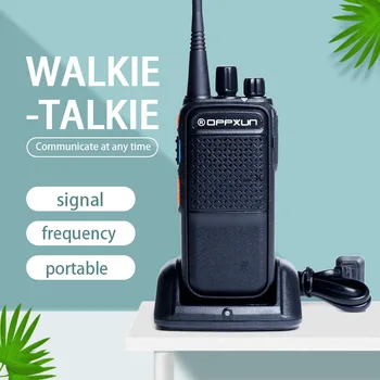 

OPPXUN GD-2A Walkie Talkie UHF 400-470MHz Portable Ham Radio Station Long Range Two Way Car cb Radio Headset for Transceiver FMR
