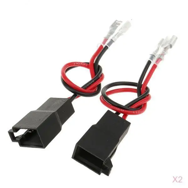 4x Speaker Adaptor Plug Leads Cable Connectors Pair PC2-805 for   