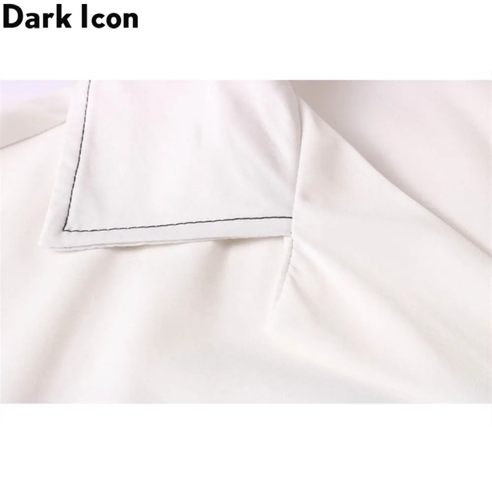 Dark Icon Printed Hawaiian Shirt Men Summer Vintage Polo Shirt Street Fashion Men's Shirts Short Sleeve