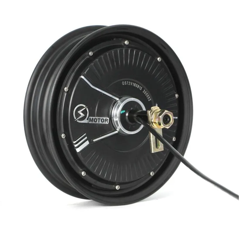 QS 1000W 72V 30H 10inch Brushless Wheel Hub Motor