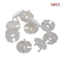 10Pcs/Set Baby Safety Plugs Protector Cover French Standard Socket Protective Cover For Kids Children Safety Anti Electric Shock