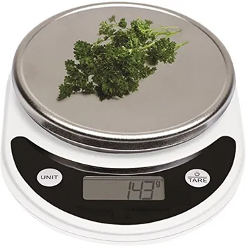 

Digital Kitchen Scale 10kg Food Scale Multifunction Weight Scale Electronic Baking & Cooking Scale with LCD Display Silver