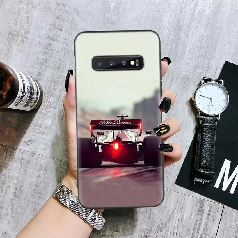 Для Формулы 1 черная крышка чехол для телефона для samsung Galaxy A50S A10S A20S A10 A20E A30 A40 A50 A70 M40 M30S A80 корпус под плетенную сумку