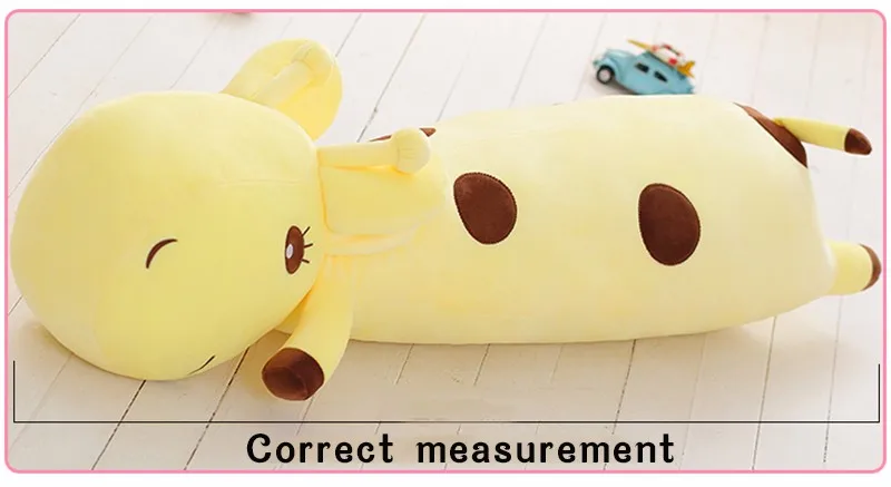 Big Yellow Teddy Stuffed Animal Dolls for Girls Kawaii Toys Stuffed Bear Deer PP Cotton Plush Toys for Children CC50MR