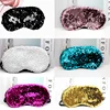 Sequin Eye Mask Shining Sleeping Mask Eye Mermaid Shade Cover Blindfold Eyeshade Vacation Airplane Travel Adult Birthday Gift 6