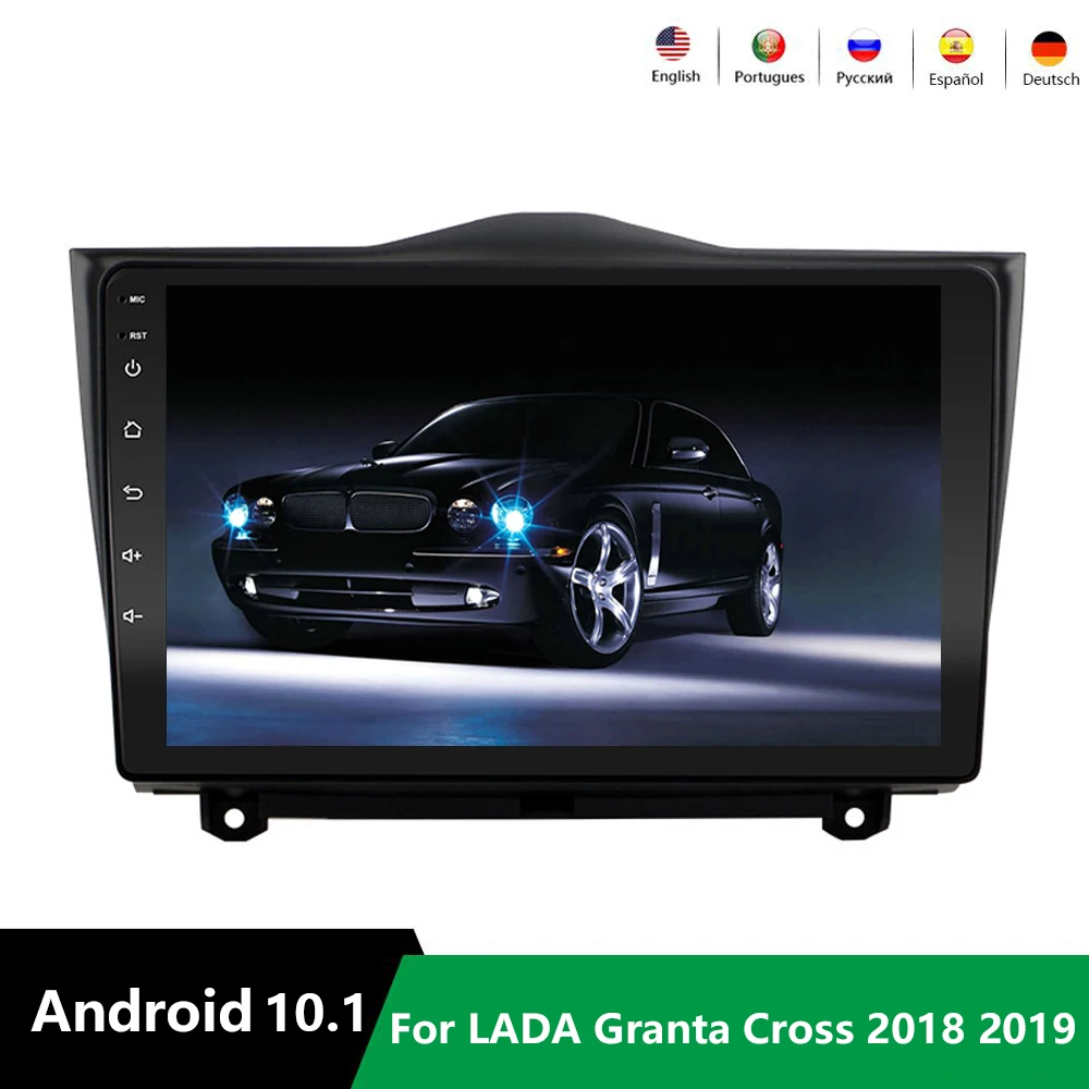 Автомагнитола 2DIN Android 10 1 для автомобилей Лада ВАЗ гранты кросс 2018 2019 GPS