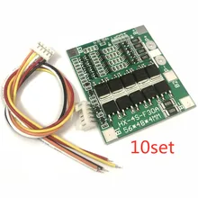 10 компл. Новая 4 струнная 14,8 в литиевая батарея Защитная плата с выравниванием четыре серии 12,8 В литиевая железная фосфат батарея 30A