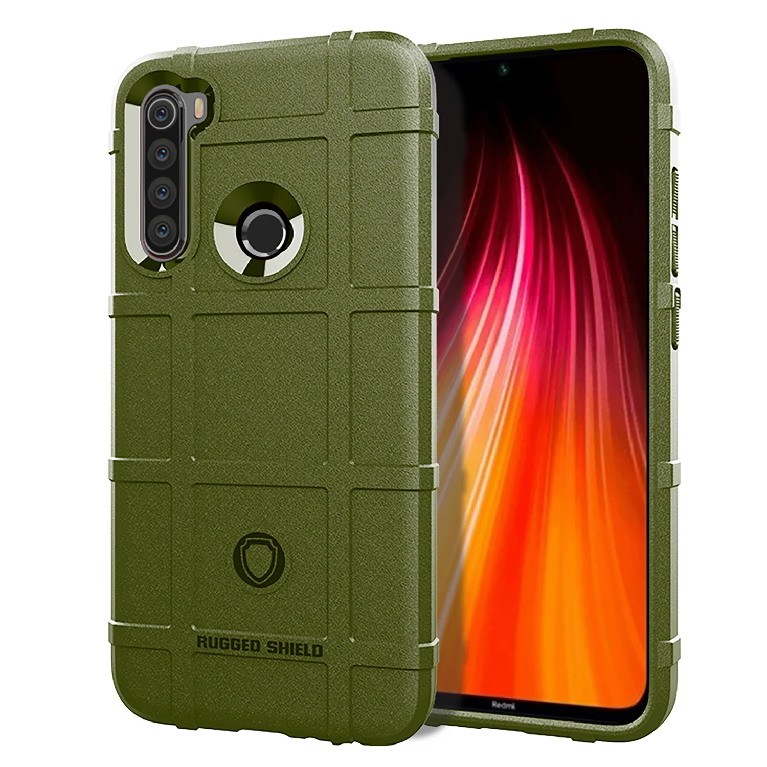 Противоударный чехол для Xiaomi Redmi Note 8 с защитой от царапин, углеродное волокно, чехол для телефона Redmi Note8