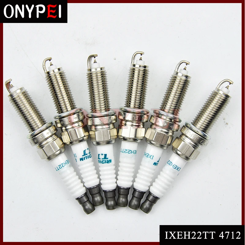 4-6pcs/lot 4pcs IXEH22TT 4712 Dual Iridium Spark Plug For Nissan 350Z Z33 Murano Z51 Stagea M35 IXEH22TT-4712 Auto Part | Автомобили и