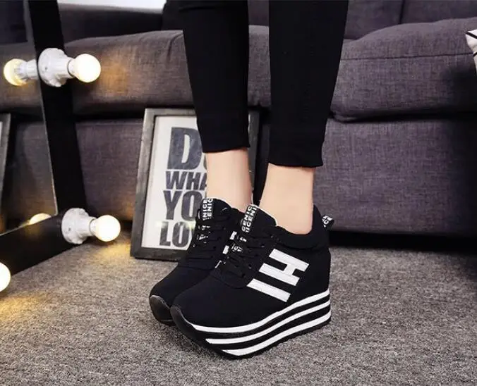 

Hot Ladies Shoes With Heels Red Woman Shoes Platforms High heels Ladies Shoes With Heels Lace-UP Floral Print Size 35-39