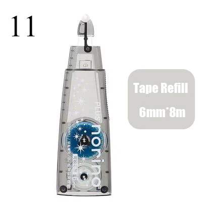 11 6 мм* 8 м милая прозрачная клейкая лента в горошек, декоративная двухсторонняя лента для детей, скрапбукинг, фотоальбомы, школьные офисные принадлежности - Цвет: 11