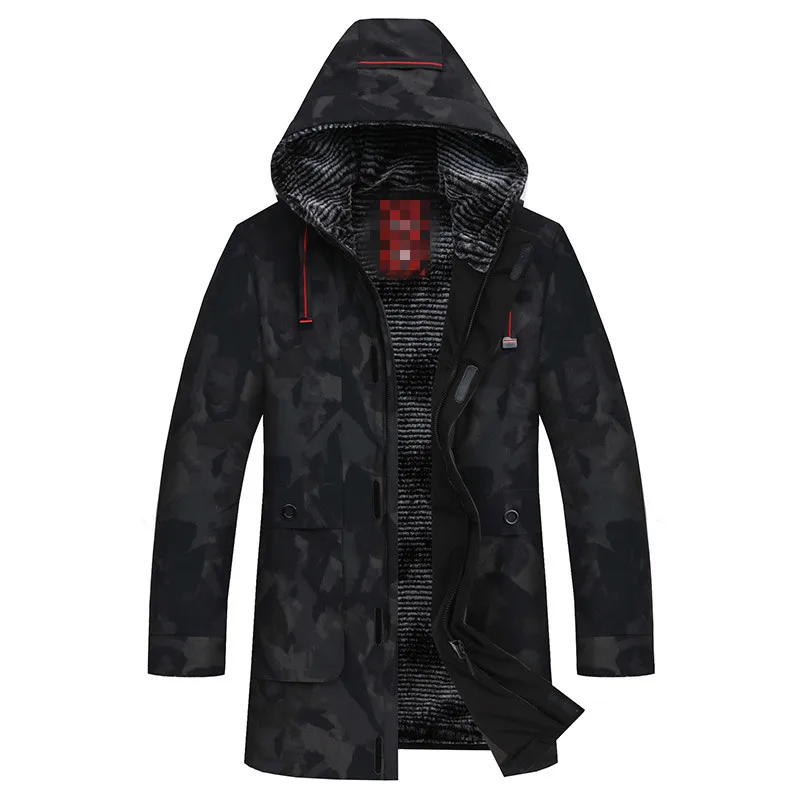 10XL 8XL 6XL 5X высокое качество-40 градусов Цельсия Dow Куртка Теплая мужская зимняя толстая зимняя парка пальто Камуфляж белый черный утка