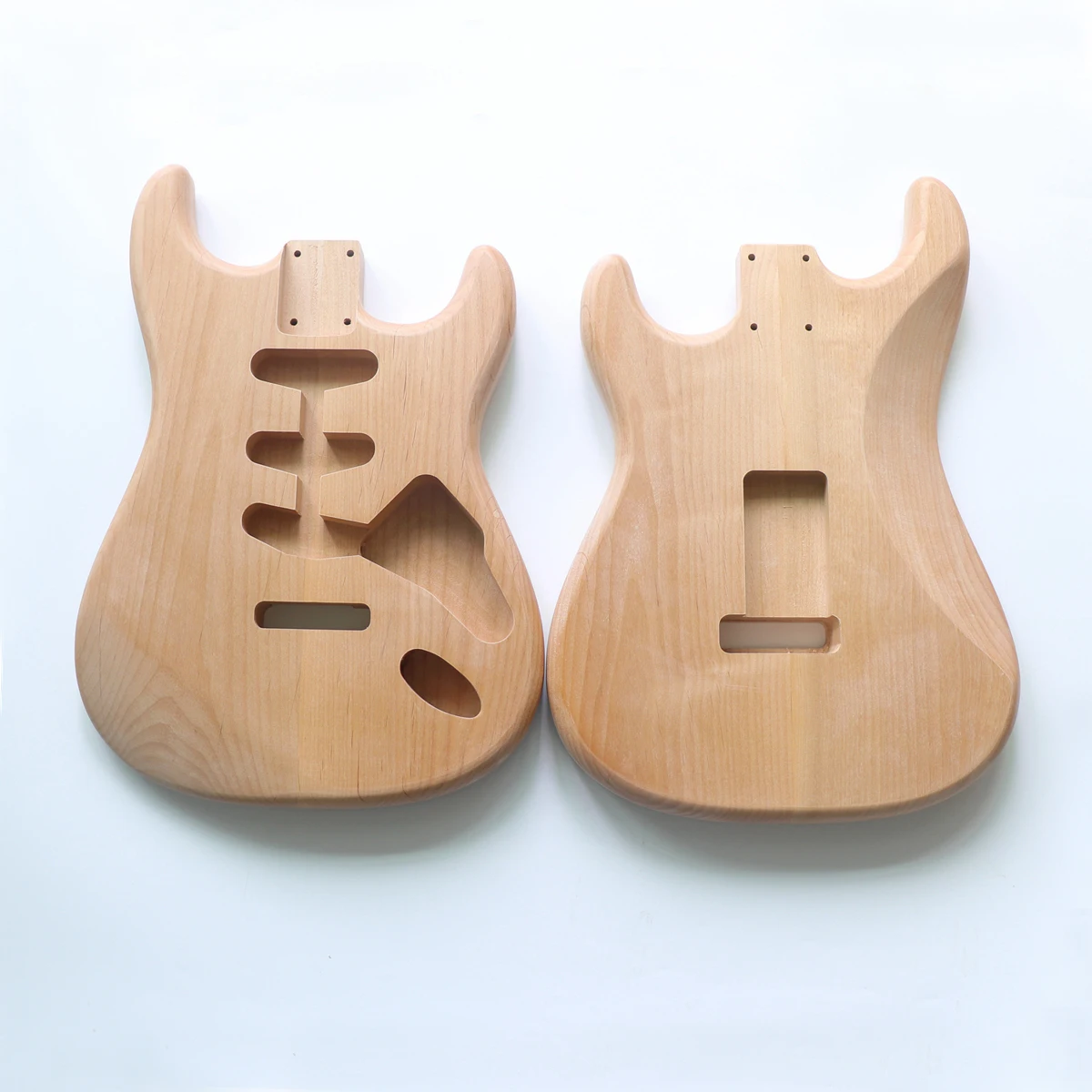 Необработанный Корпус для гитары из древесины 2 шт. | Спорт и развлечения