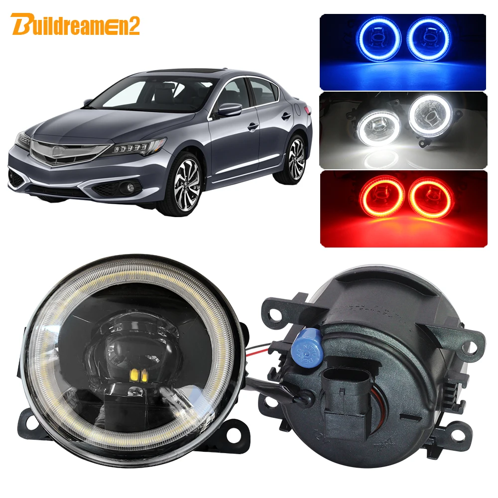 Buildreamen2 для Acura ILX автомобиля H11 4000LM светодиодный туман светильник сборки ГЛАЗА