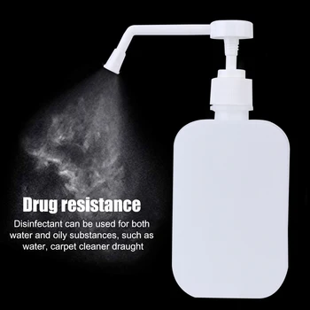

500ml Soap Dispenser Cosmetics Shampoo Body Wash Lotion Empty Bottle for Travel Outdoor Kitchen Bathroom Hand Sanitizer Bottle
