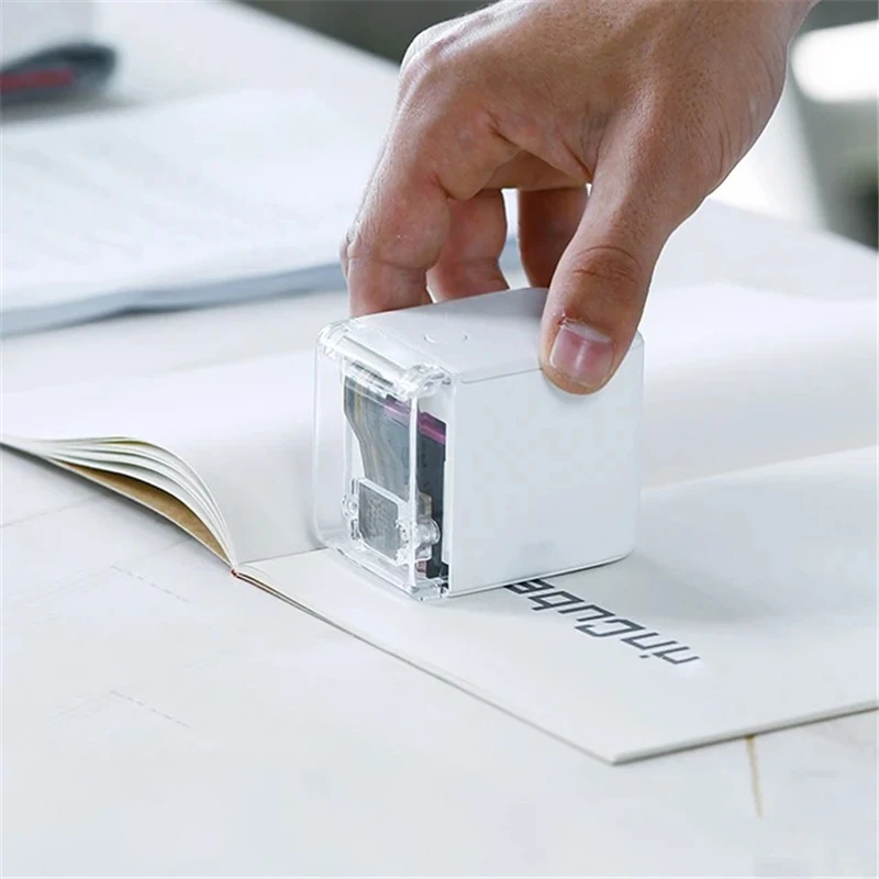

Mini Removable Handheld Color Printer USB Wireless Bluetooth Portable Printer The World's Smallest Mobile Color Printer