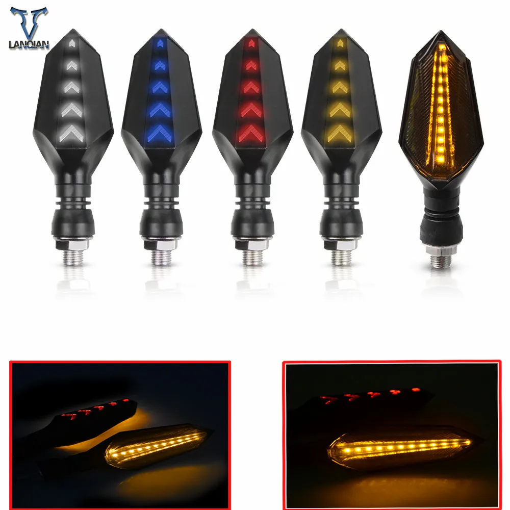 

Universal Motorcycle turn signals motorcycles led lamps Lights Lamp Motor Accessories For SUZUKI GSX-R1000 Commemorative Edition