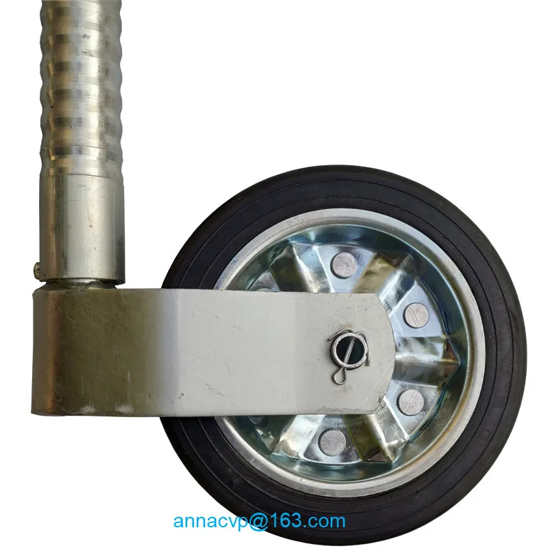 CVP ribbed 48mm trailer jockey wheel camper jack stand heavy duty caravan accessoires (3)