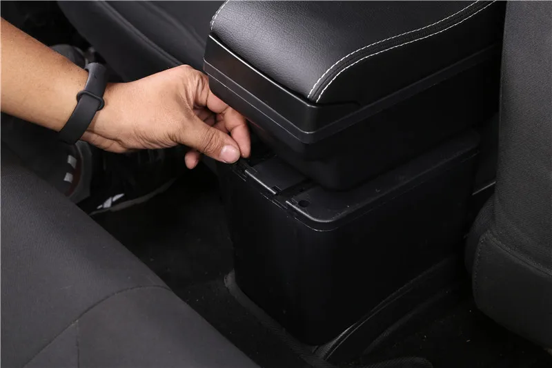 Для Toyota aygo bj подлокотник коробка зарядка через usb повысить двойной слой центральный магазин содержание Подстаканник Пепельница аксессуары