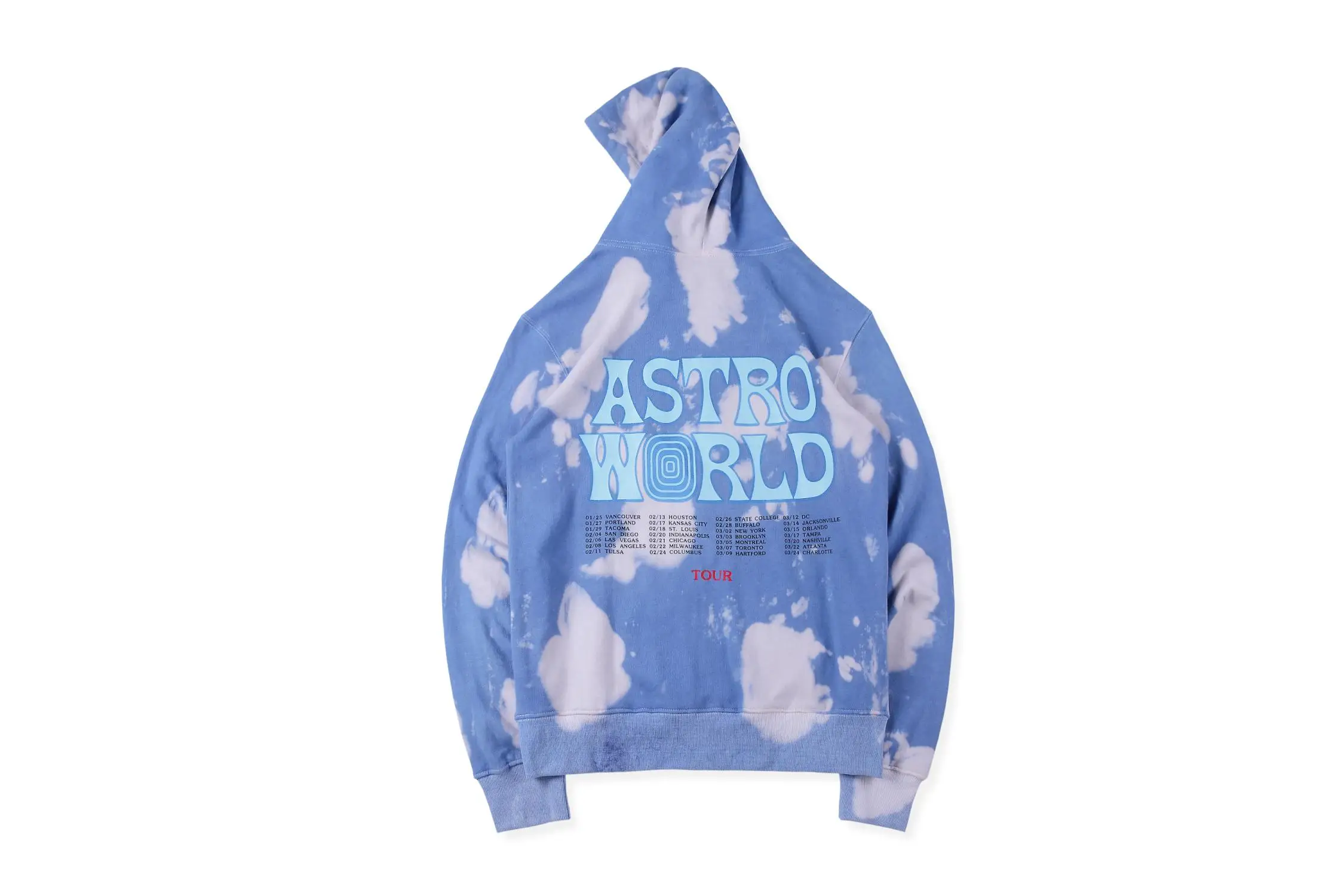 19SS с изображением Трэвиса Скотта ASTROWORLD Tie-dye толстовки для мужчин и женщин хип-хоп астронавты тройник высокого качества уличная толстовка с изображением Трэвиса Скотта
