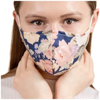 

PM2.5 Breathable Flower Face Mask Printed Masks Fabric Protective PM 2.5 Dust Mouth Cover Washable Reusable Mouth Mask#40