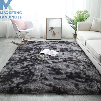 Darkgrey Мягкие плюшевые коврики для гостиной, спальни, Противоскользящие коврики для спальни, водопоглощающие ковры - Цвет: Darkgrey