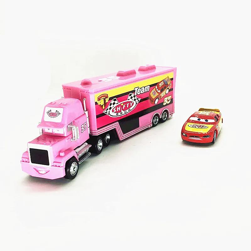 Подлинный бутик-автомобиль disney Pixar 3 Mac Jackson Storm Truck 1:55 литая модель игрушки для детей рождественские подарки - Цвет: 6