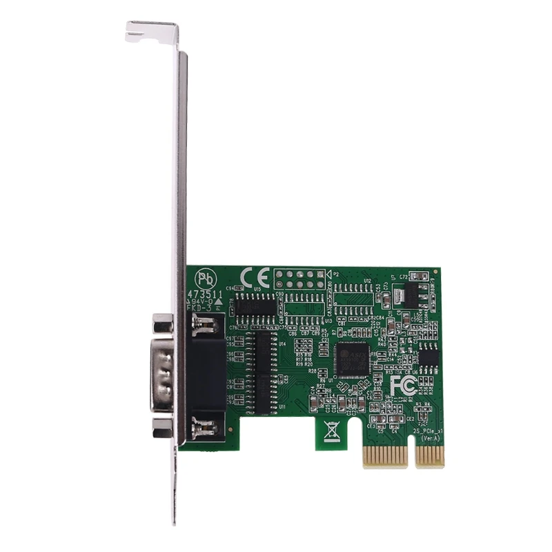 

PCIE to DB9 RS232 Serial Port PCI Riser Card 99100 1S Chipset Serial Controller