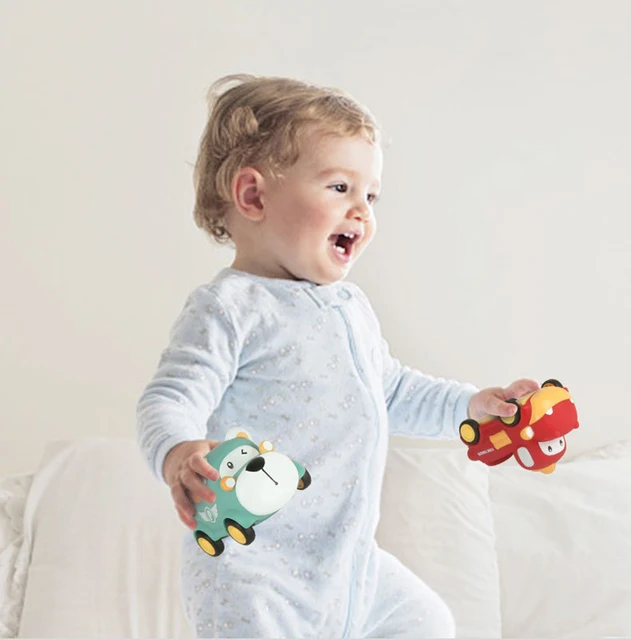 Car Toys For Baby Boys 1 Year Old Soft Toy Cars For Toddlers 13 24 Months Kids Early Learning Educational Children Birthday Gift 4