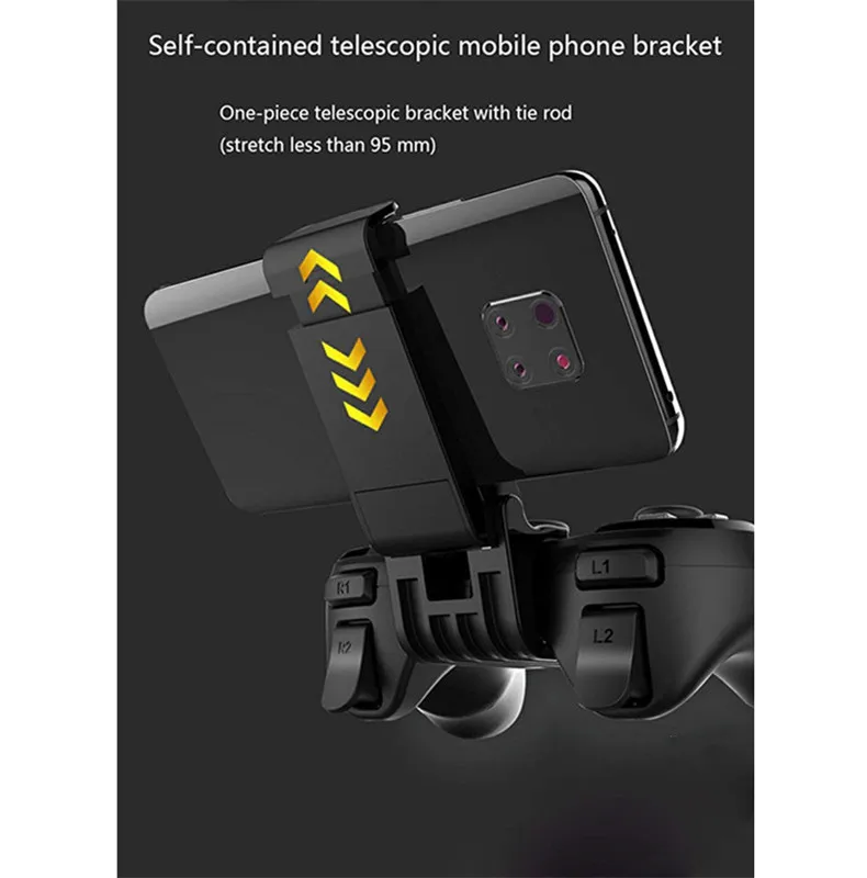 Беспроводной Bluetooth геймпад Телескопический игровой контроллер Джойстик для Ios Android планшет ТВ Джойстик контроллер Pubg контроллер