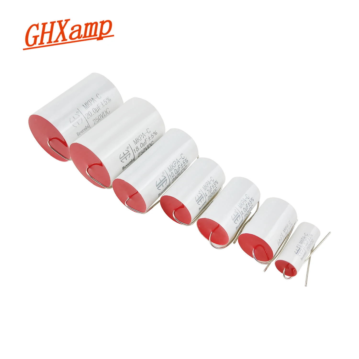 250V Altoparlante Non Polare Condensatore Crossover Capacità Mkp Polipropilene 1Uf 3Uf 4.7Uf 10Uf Parti Audio Professionali Fai Da Te 1Pc