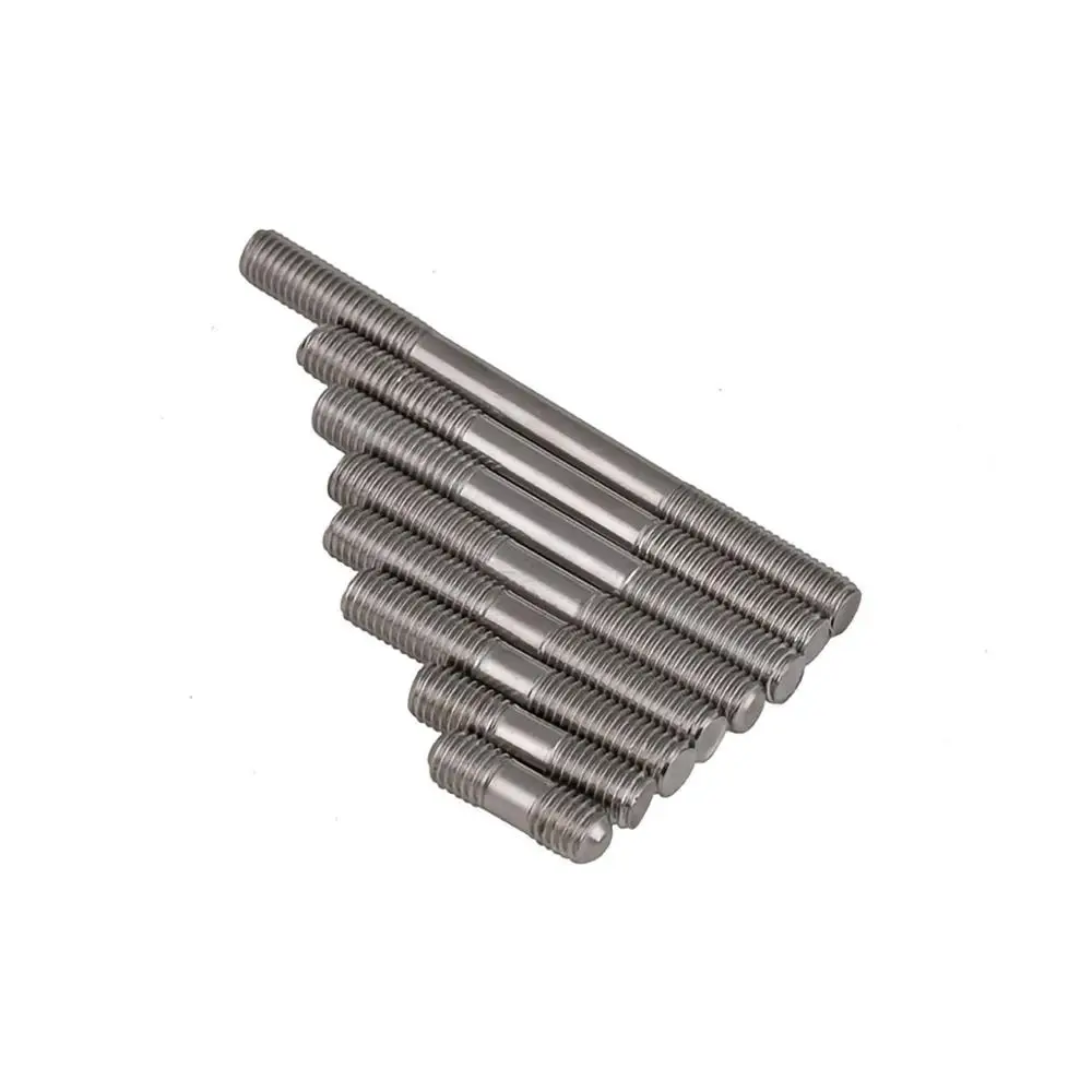 Double End Thread Rod M3M16 Metric 304 Stainless Steel Headless Stud Bolts Screw Rod Tooth