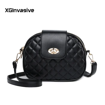 

Fashion Crossbody Bags for Women 2019 High Capacity 3 Layer Shoulder Bag French Brand Handbag PU Leather Women Messenger Bags