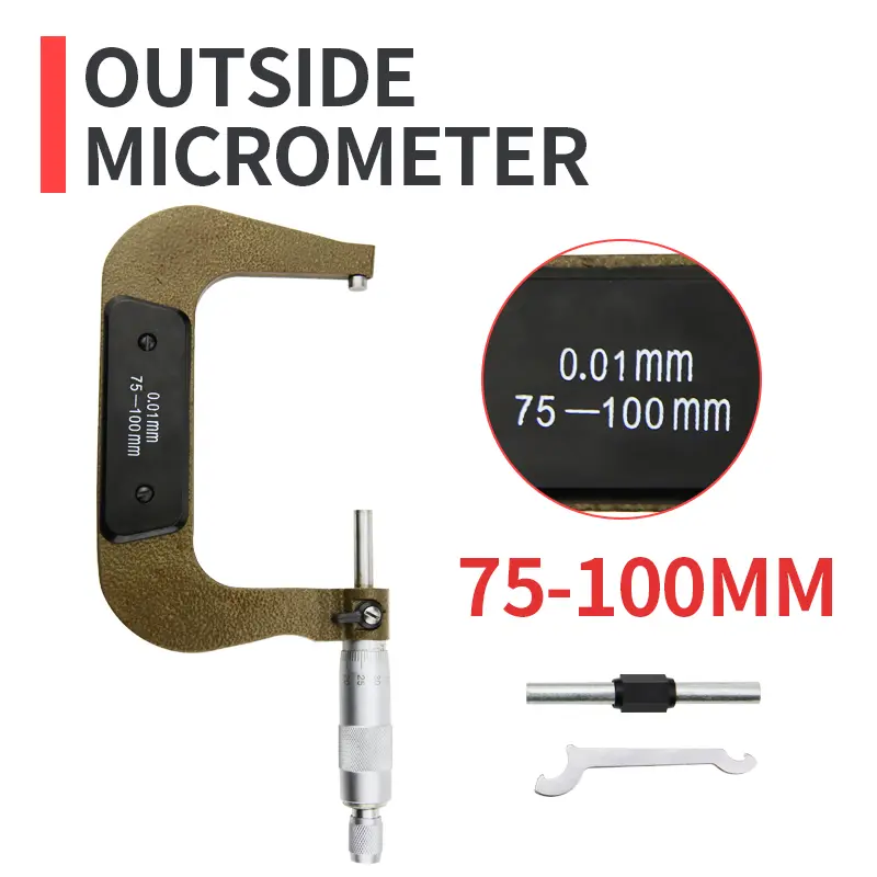 External Micrometer Set Outside Micrometer Micro Meter Mechanical Micrometers Measuring Tools Micrometric Gauges For Measurement image 10