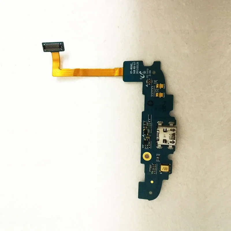 Usb разъем для зарядки док-станция разъем гибкий кабель с микрофоном для samsung Galaxy Core I8262 I8260