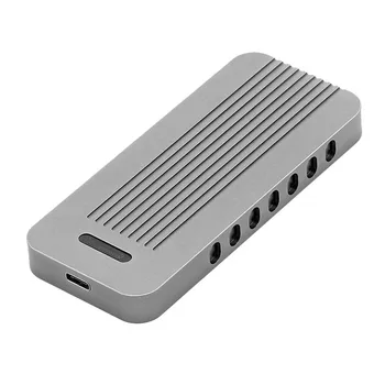 

Aluminum External M.2 to 10Gbps USB 3.1 Type C NVMe PCIe 3.0 SSD Enclosure Case M Key NGFF Solid State Drive Reader Adapter