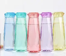 

crystal glass water bottle fashion gemstone clear bottles cup travel sports my bottle 500ml christmas new year prsents gifts