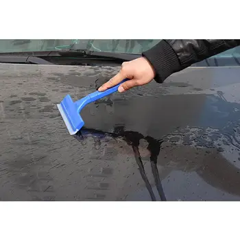 

Hot 1PCS Car Snow Ice Scraper Windshield Ice Shovel Winter Snow Removal Essential Tool Snow removal tools Cleaning Tools