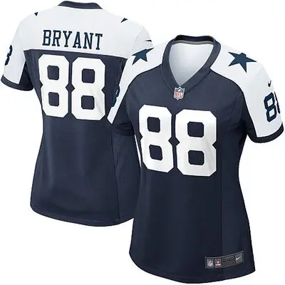 Для женщин Dallas s#9 Tony Romo#88 Dez Bryant#82 Jason Witten Blue white#21 Ezekiel Elliott Jersey - Цвет: Красный