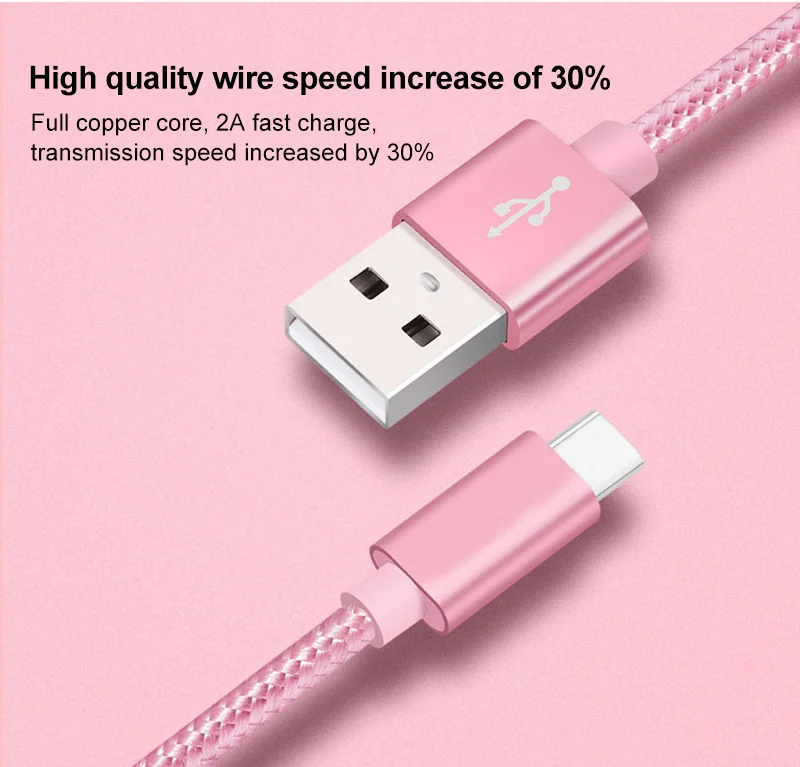 VOXLINK usb type C кабель для быстрой зарядки usb c кабель для передачи данных type-c зарядное устройство usb-c для samsung S8 S9 Note 9 8 Xiaomi mi8 mi6 htc/LG