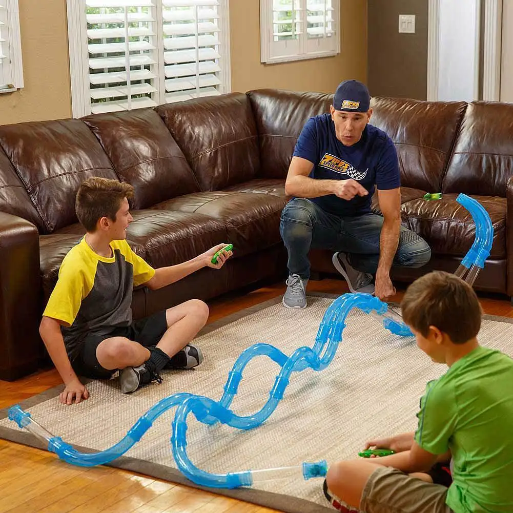 52 шт. скоростная самодельная труба с дистанционным управлением гоночная трасса