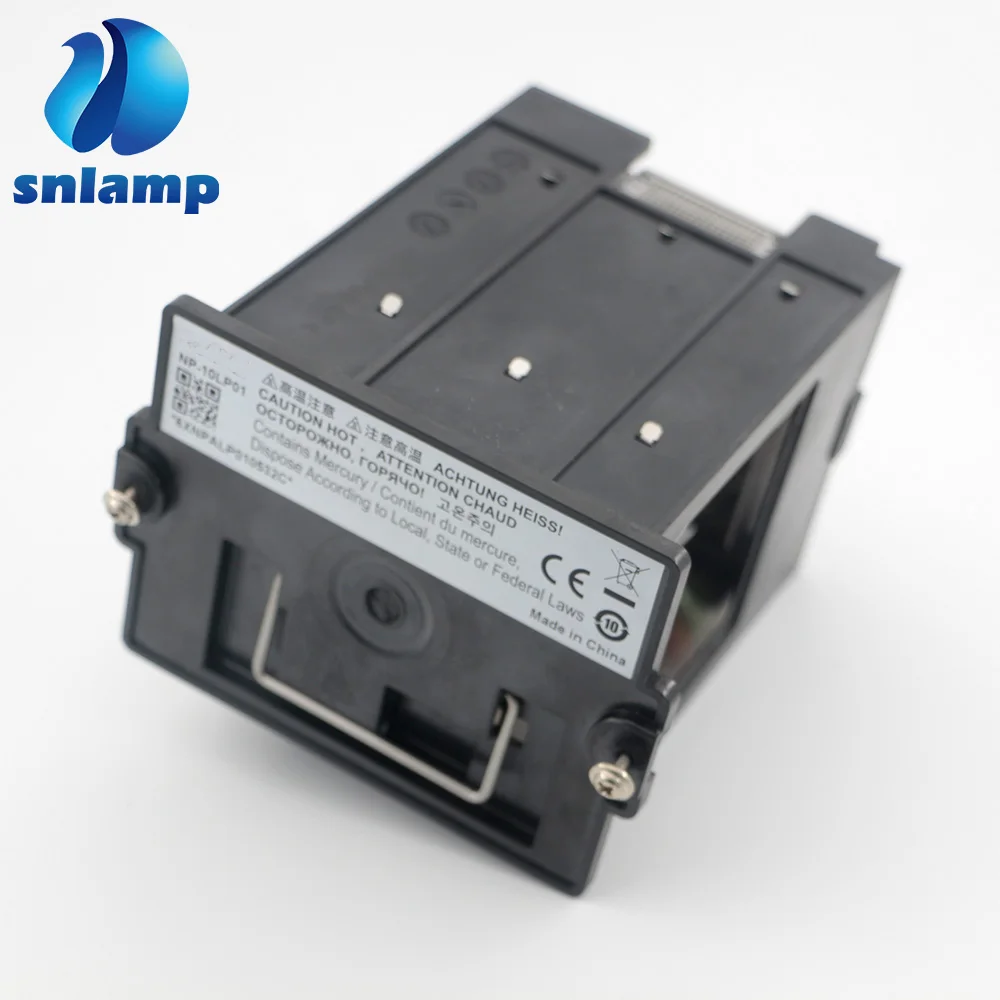 Оригинальная Лампа для проектора NP-10LP01 с корпусом для NP-NC1000C/NC1000C-IMS/NC1000C-R запасная часть проектора