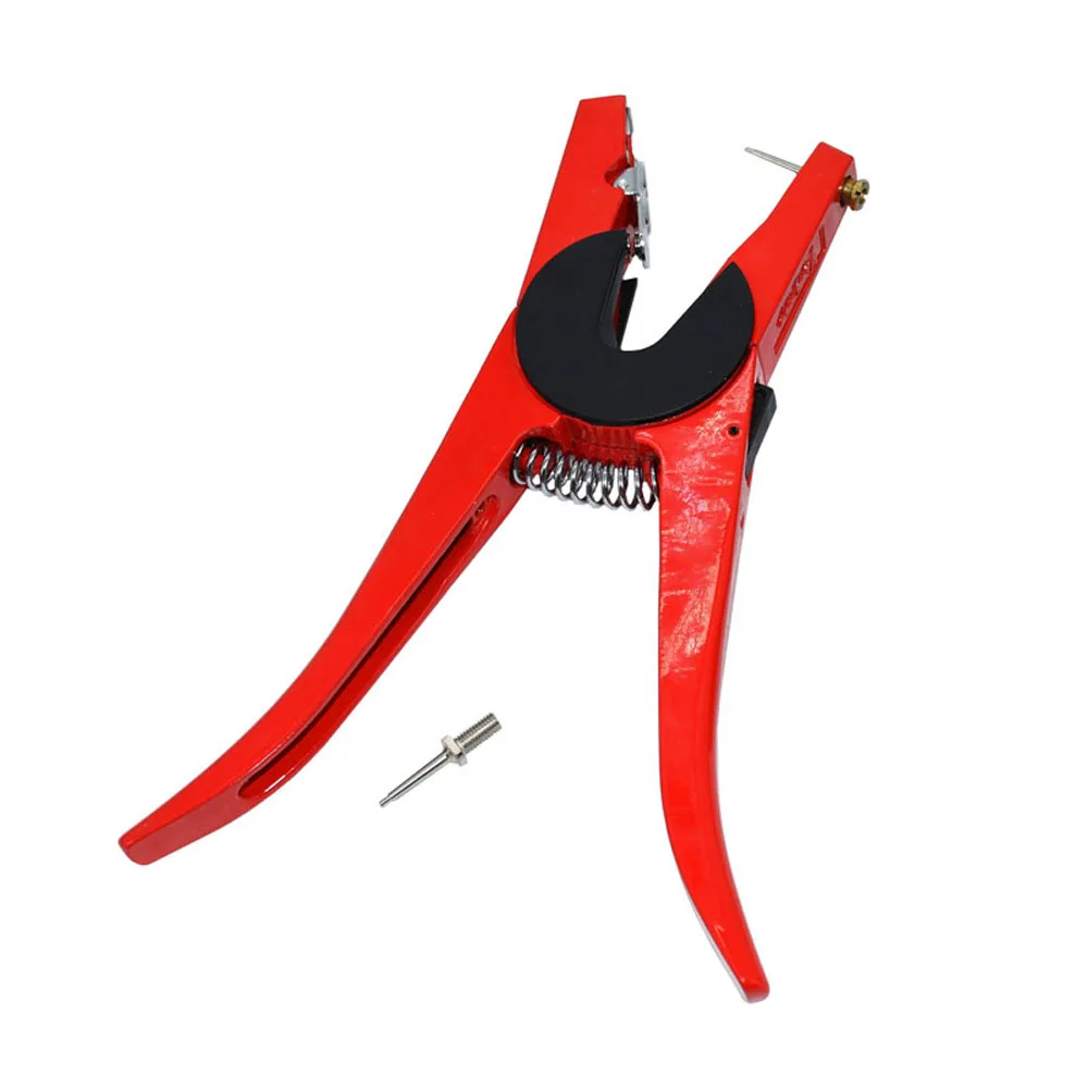 1Pcs Practical Cattle Livestock Metal Goat Ear Tag Animal Tool Plier Forcep Applicator Animal Ear Tag Pliers animal ear pliers